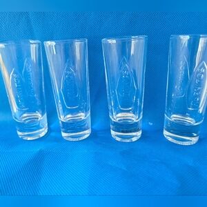 Hornitos Tequila Limited Edition Tall Clear Shot Glasses (Set Of 4)